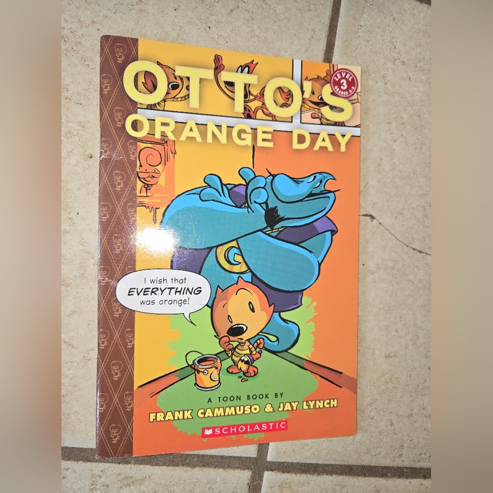 Otto's Orange Day A Toon Book By Frank Cammuso & Jay Lynch - Like New!